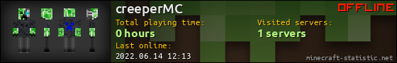 creeperMC userbar 560x90