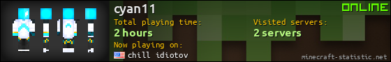 cyan11 userbar 560x90