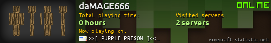 daMAGE666 userbar 560x90
