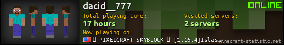 dacid__777 userbar 560x90