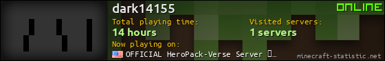 dark14155 userbar 560x90