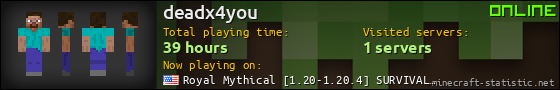 deadx4you userbar 560x90