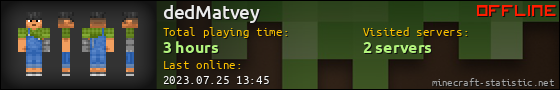 dedMatvey userbar 560x90