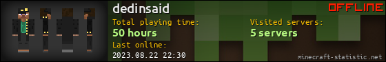 dedinsaid userbar 560x90