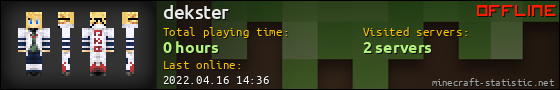 dekster userbar 560x90