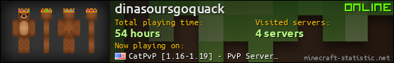 dinasoursgoquack userbar 560x90