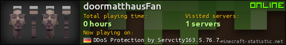 doormatthausFan userbar 560x90