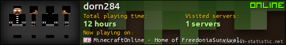 dorn284 userbar 560x90