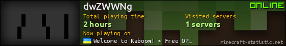 dwZWWNg userbar 560x90