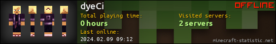 dyeCi userbar 560x90