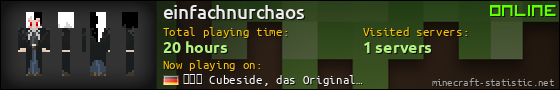 einfachnurchaos userbar 560x90