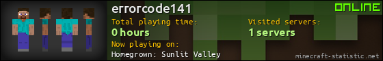 errorcode141 userbar 560x90