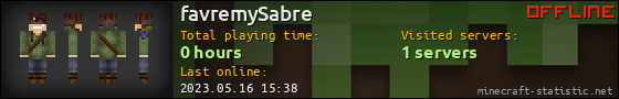 favremySabre userbar 560x90