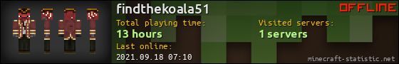 findthekoala51 userbar 560x90