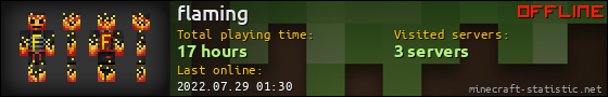 flaming userbar 560x90