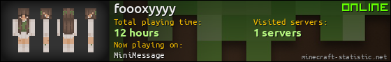 foooxyyyy userbar 560x90
