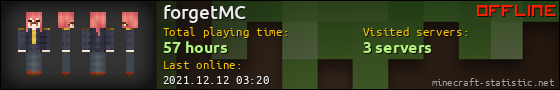 forgetMC userbar 560x90