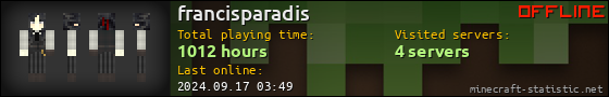 francisparadis userbar 560x90