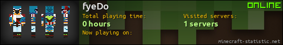 fyeDo userbar 560x90