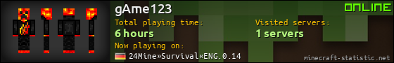 gAme123 userbar 560x90