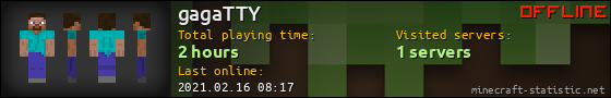 gagaTTY userbar 560x90