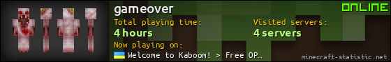 gameover userbar 560x90