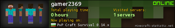 gamer2369 userbar 560x90