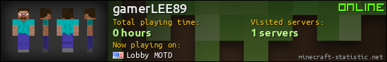 gamerLEE89 userbar 560x90