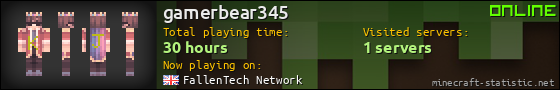 gamerbear345 userbar 560x90