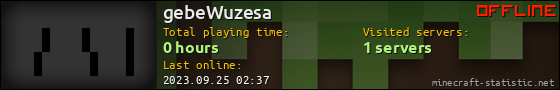 gebeWuzesa userbar 560x90