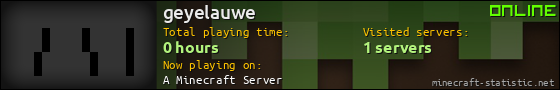 geyelauwe userbar 560x90