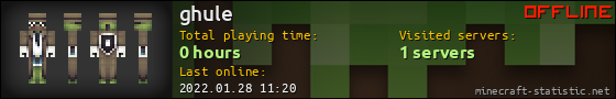 ghule userbar 560x90