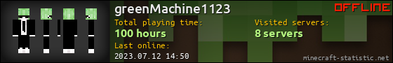 greenMachine1123 userbar 560x90