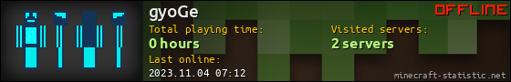gyoGe userbar 560x90