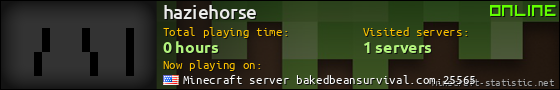 haziehorse userbar 560x90