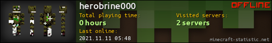 herobrine000 userbar 560x90