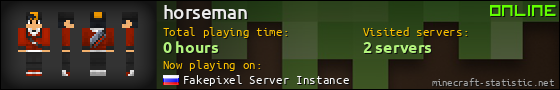 horseman userbar 560x90