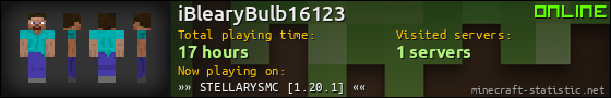 iBlearyBulb16123 userbar 560x90