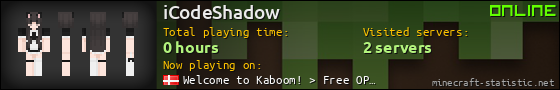 iCodeShadow userbar 560x90