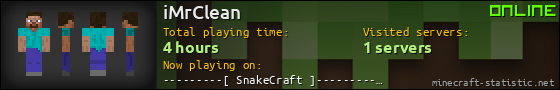 iMrClean userbar 560x90