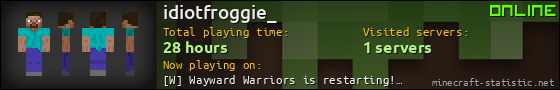 idiotfroggie_ userbar 560x90