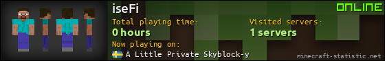 iseFi userbar 560x90