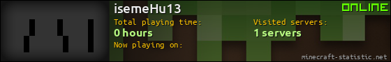 isemeHu13 userbar 560x90