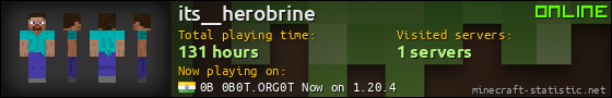 its__herobrine userbar 560x90