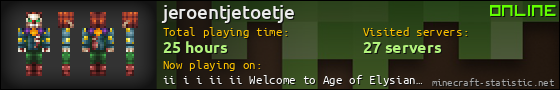 jeroentjetoetje userbar 560x90