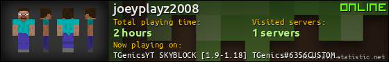 joeyplayz2008 userbar 560x90