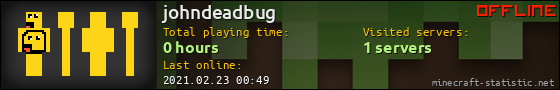 johndeadbug userbar 560x90