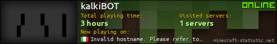 kalkiBOT userbar 560x90