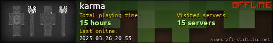 karma userbar 560x90