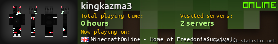 kingkazma3 userbar 560x90